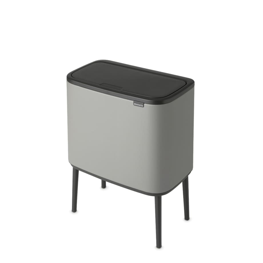 Kosz na śmieci Touch Bin Bo 3 x 11L Mineral Concrete Grey 127229