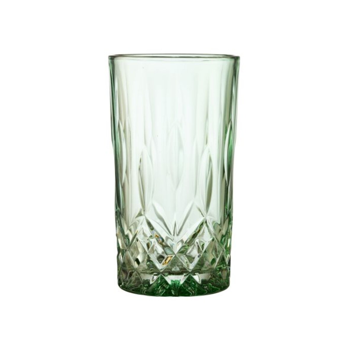 Wysokie szklanki Sorrento 380 ml zielone 4 sztuki 31481