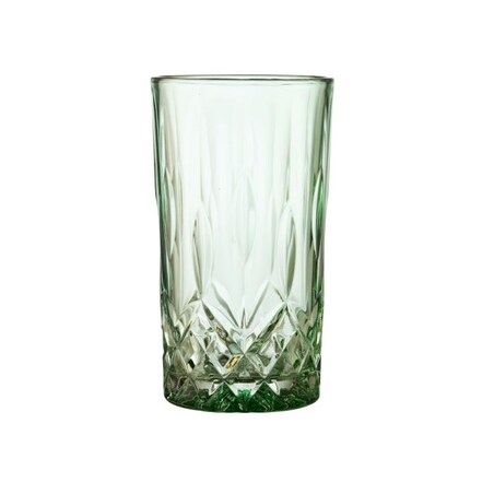 Wysokie szklanki Sorrento 380 ml zielone 4 sztuki 31481
