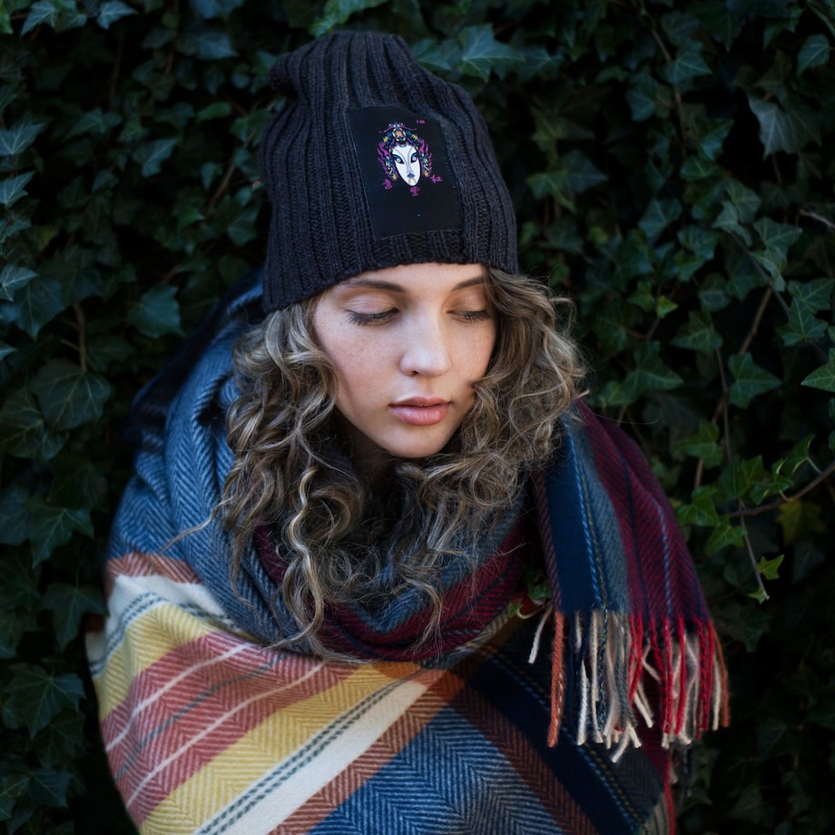 Szalik Loch Lomond Navy Granatowy, Uniwersalny