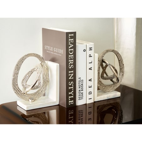 Komplet podpórek do książęk RABINA Marmur Srebrny