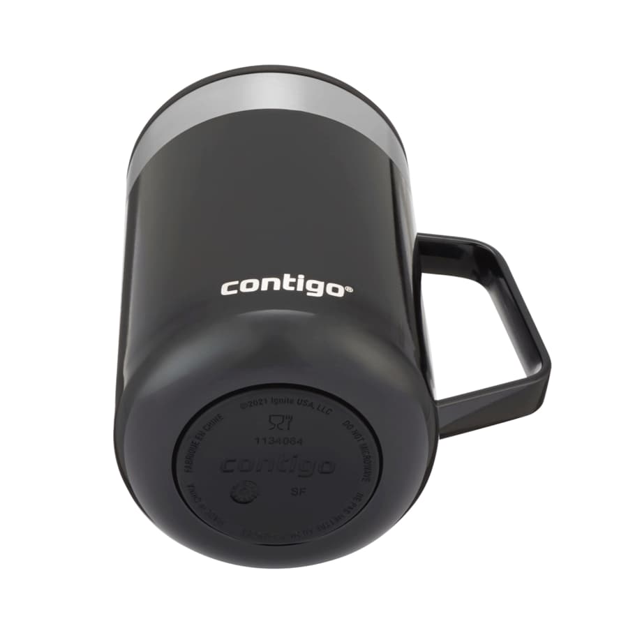 Kubek termiczny z uchem Contigo Streeterville 420 ml - Czarny