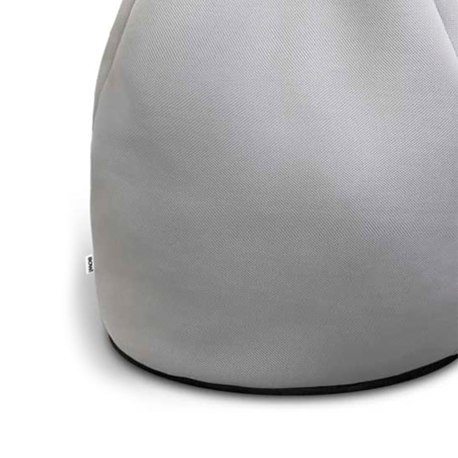 Puf, worek do siedzenia dla dzieci i dorosłych szary