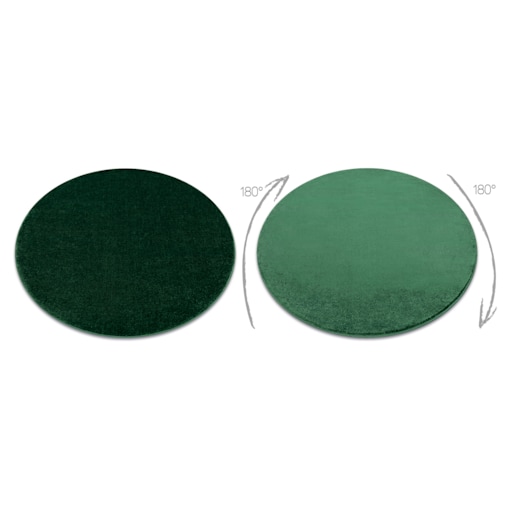 Dywan SOFTY koło Jednolity, jednokolorowy koło 150 cm