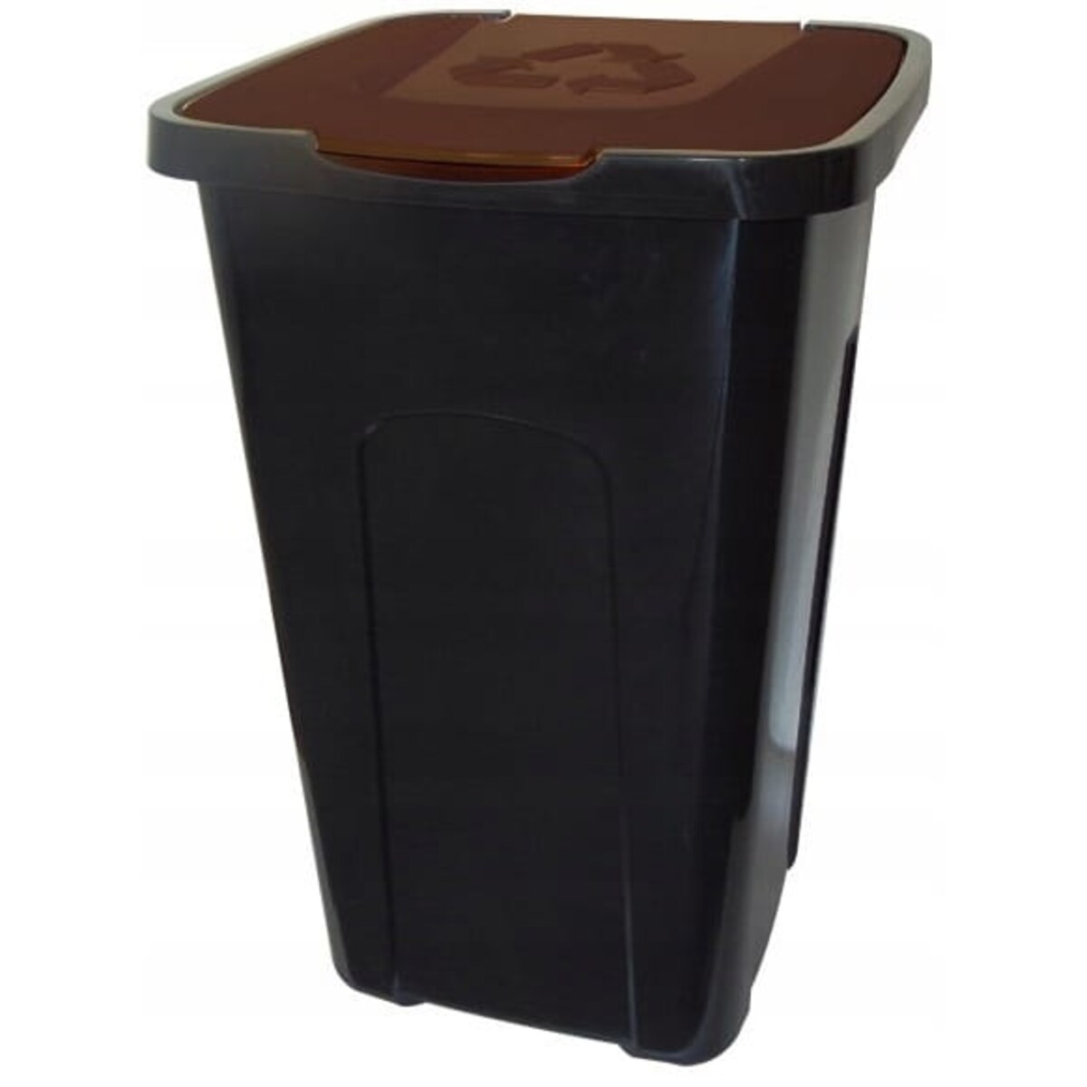 Kosz Do Segregacji na odpady 50l brązowy 1090 Keeeper do sortowania śmieci
