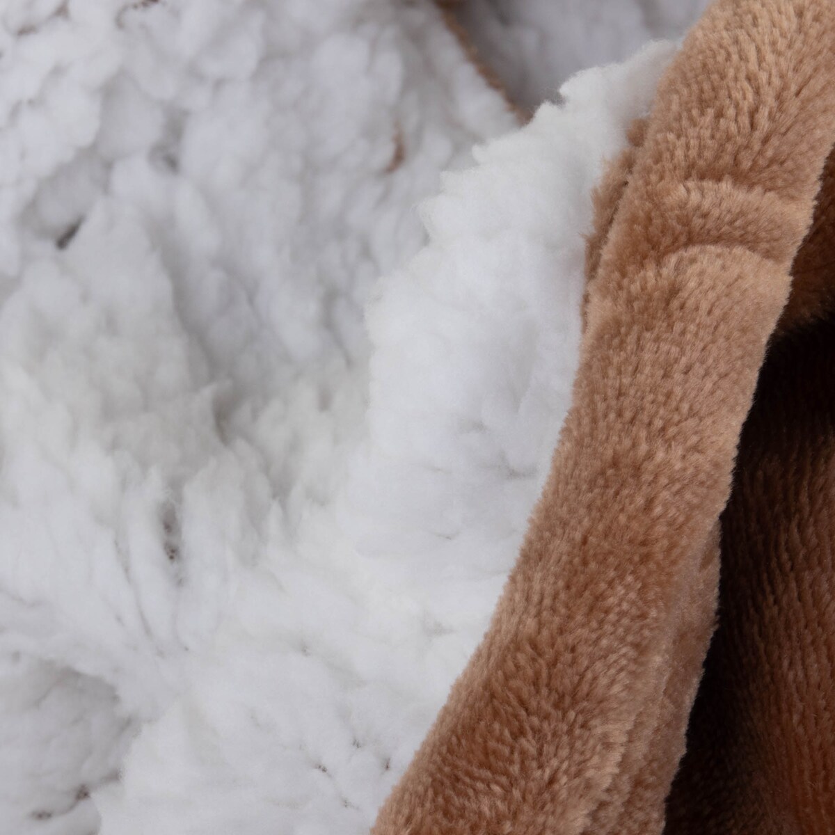 Ponczo dziecięce z kapturem GABIN BRUN, jelonek, 60 x 95 cm