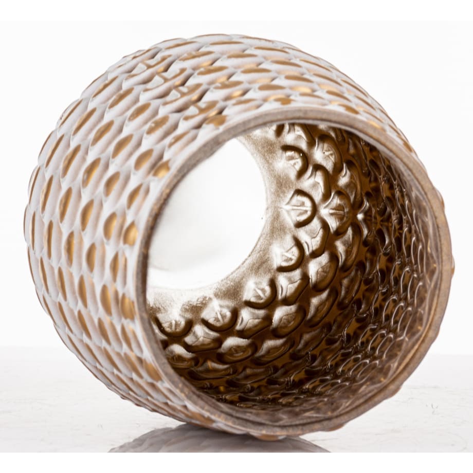 Wazon szklany 12,5x11x11 cm MANZELLI