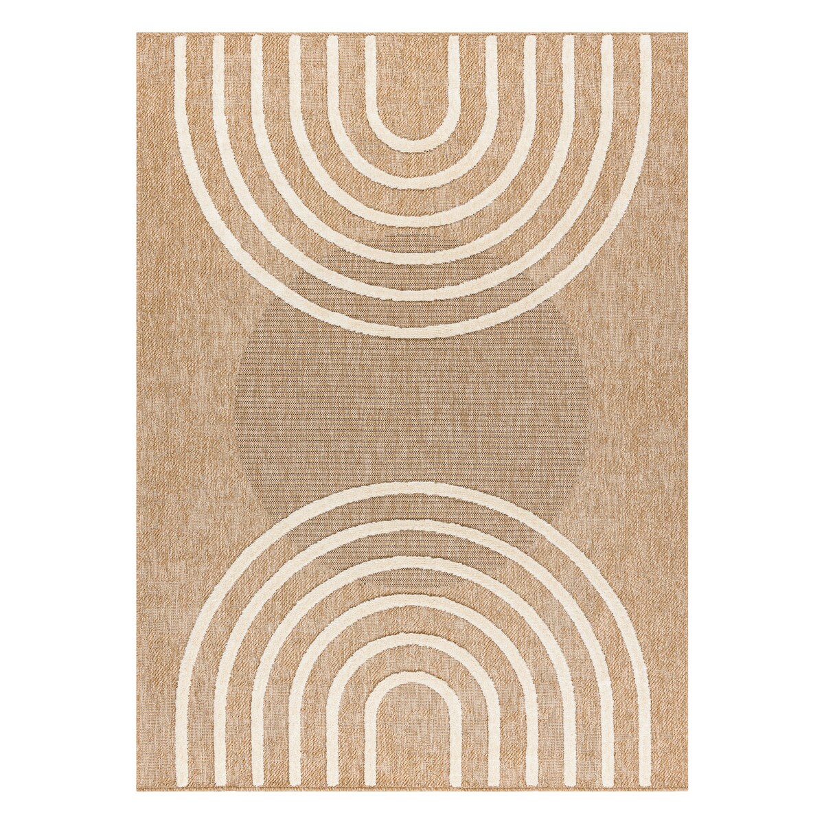 Dywan SPARK 0688A beż / krem - Geometryczny, 80x150 cm