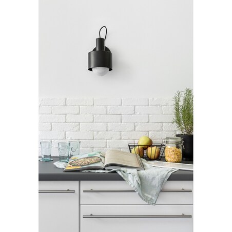 ENKEL KINKIET czarna lampa ścienna / kinkiet