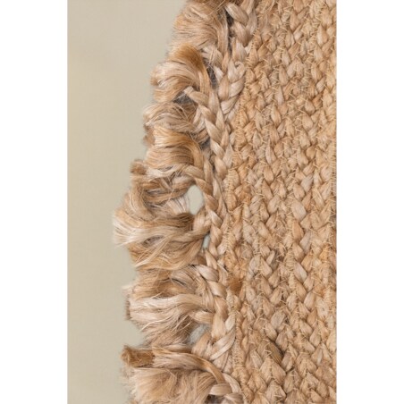 Dywan z juty naturalnej okragly Ondes Ø120 cm