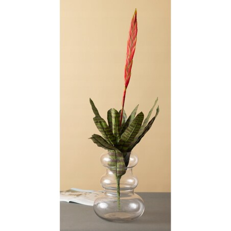 WAZON FLORA na bukiet przezroczysty wys. 23cm