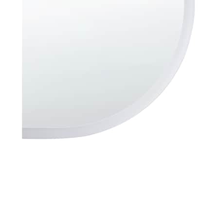 Lustro ścienne LED 120 x 60 cm srebrne CHATEAUROUX