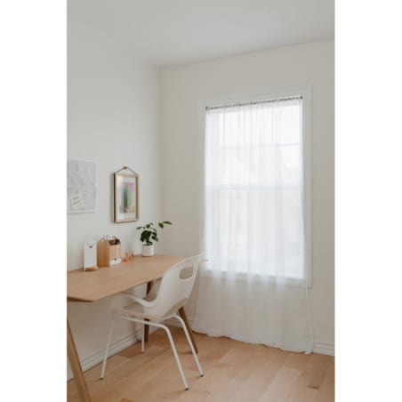 Karnisz rozporowy czarny mat, 137-229 cm, Umbra