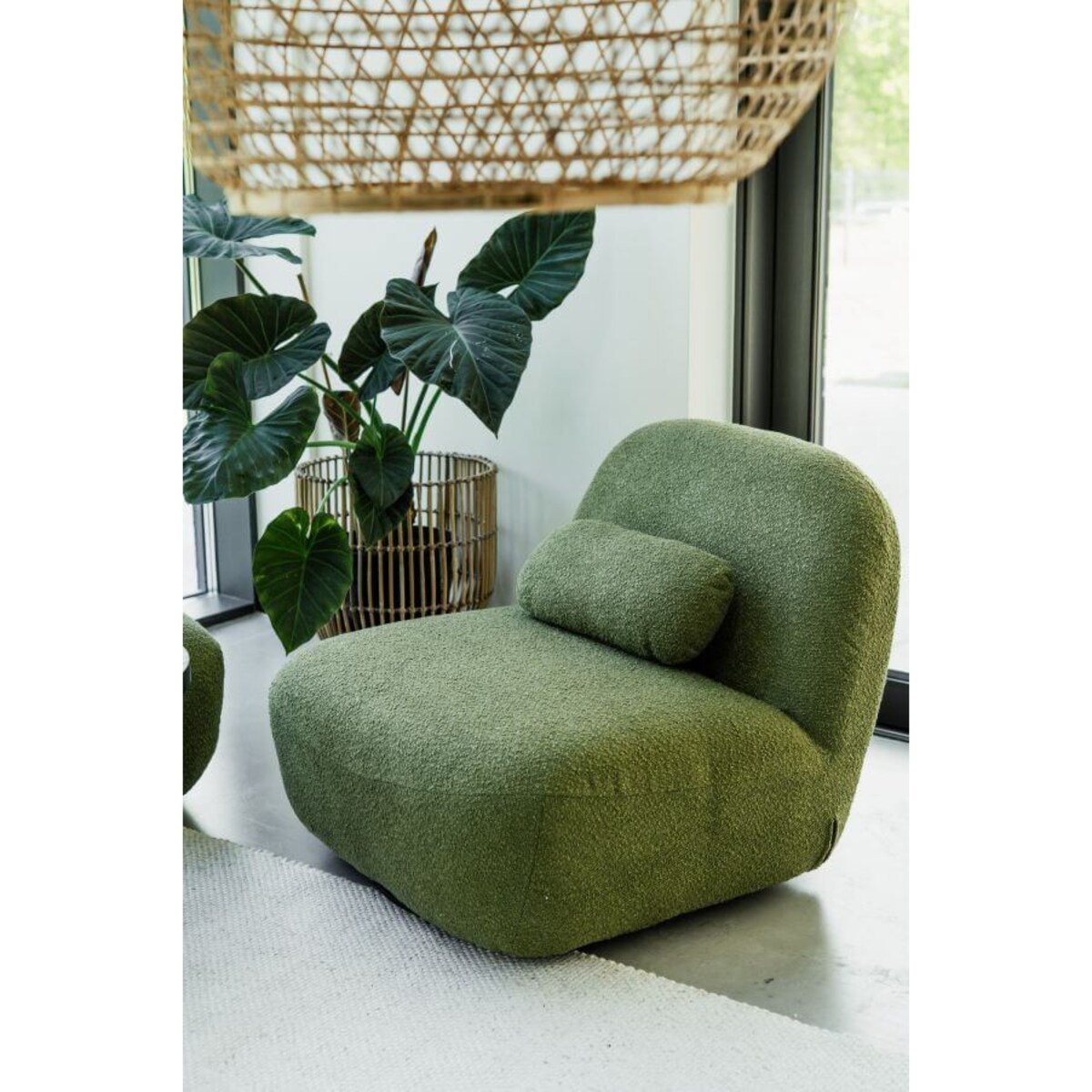 FOTEL OBROTOWY ZEN ZIELONY