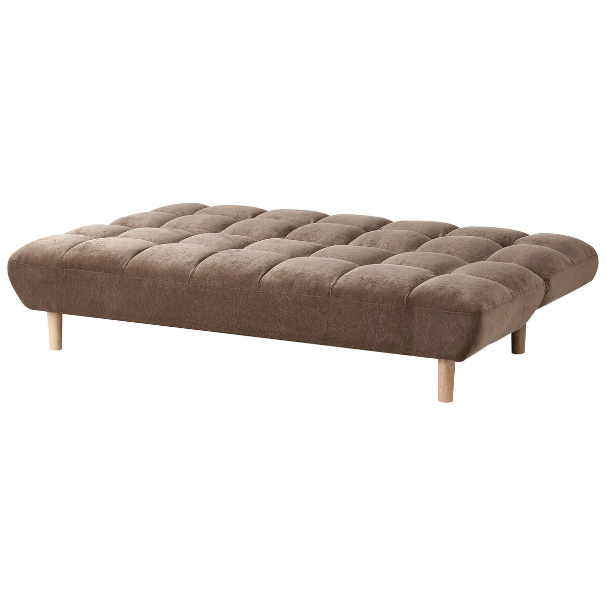 Sofa rozkładana dla 2 osób RISOR Szenil Brązowy