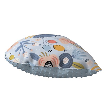 Poduszka Sweet Drop z minky, niebieski, 55x15x35cm, Magic Collection