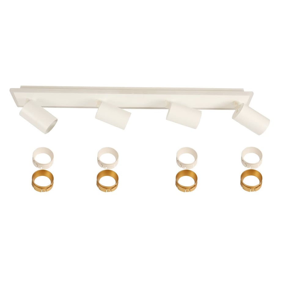 Podłużna lampa sufitowa Parma LP-0612/4C WH Light Prestige LED 50W 3000-6000K biała