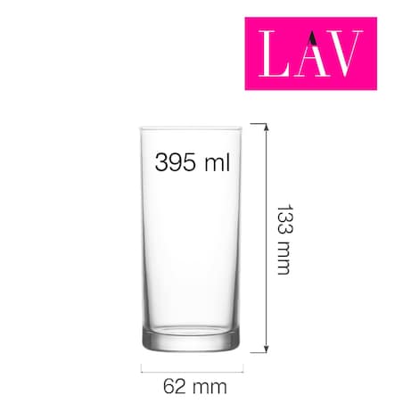Szklanka wysoka long drink Liberty 295 ml, LAV
