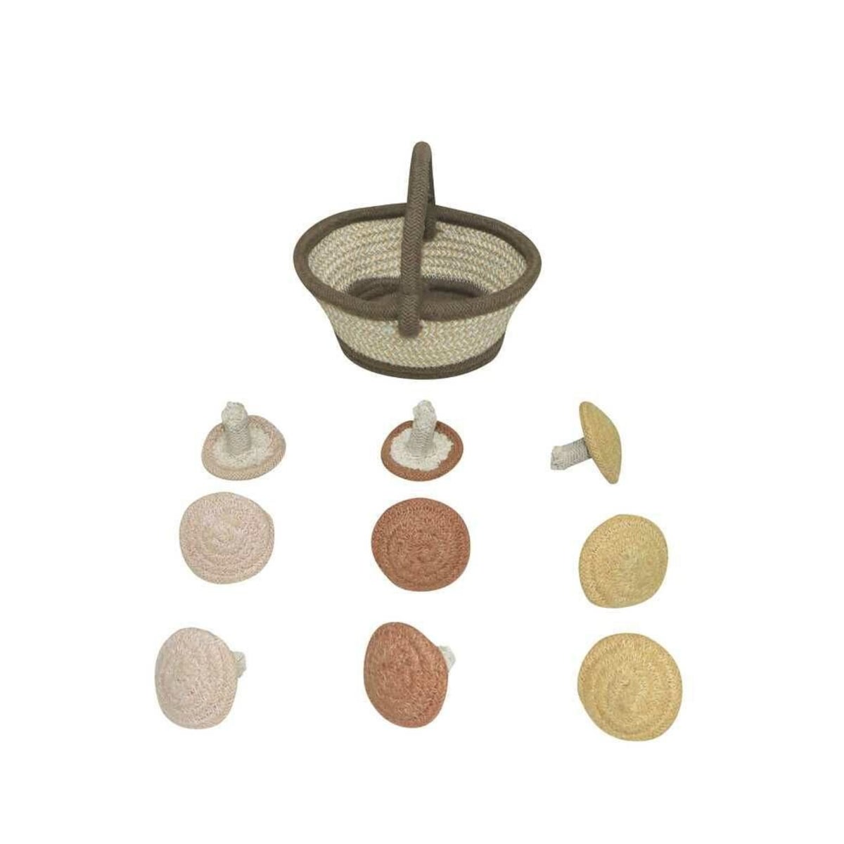 Bawełniany dywan do zabawy Mushroom Forest 120x160cm