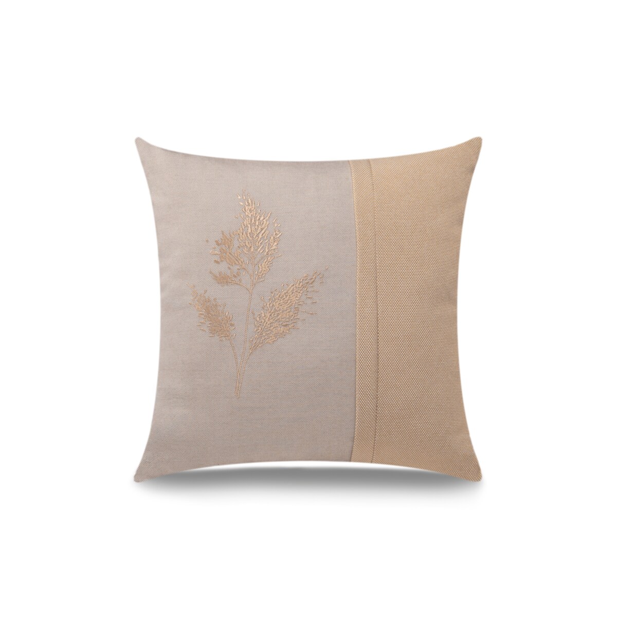 Poduszka dekoracyjna Miskant Beż 45 x 45 cm
