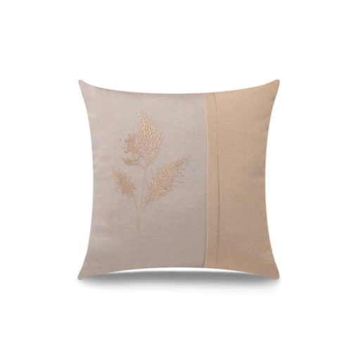 Poduszka dekoracyjna Miskant Beż 45 x 45 cm
