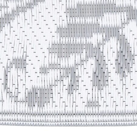 vidaXL Dywan zewnętrzny, ARAKIL Jasnoszary, 140x200 cm, PP