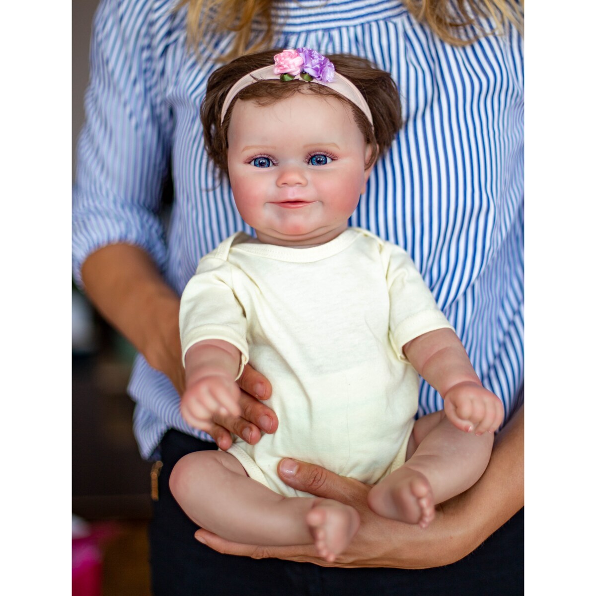 Duża Lalka jak prawdziwe dziecko Reborn Lalki Hiszpańskie z akcesoriami