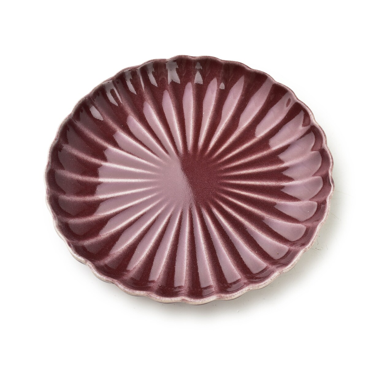Talerz deserowy EVIE Burgundy