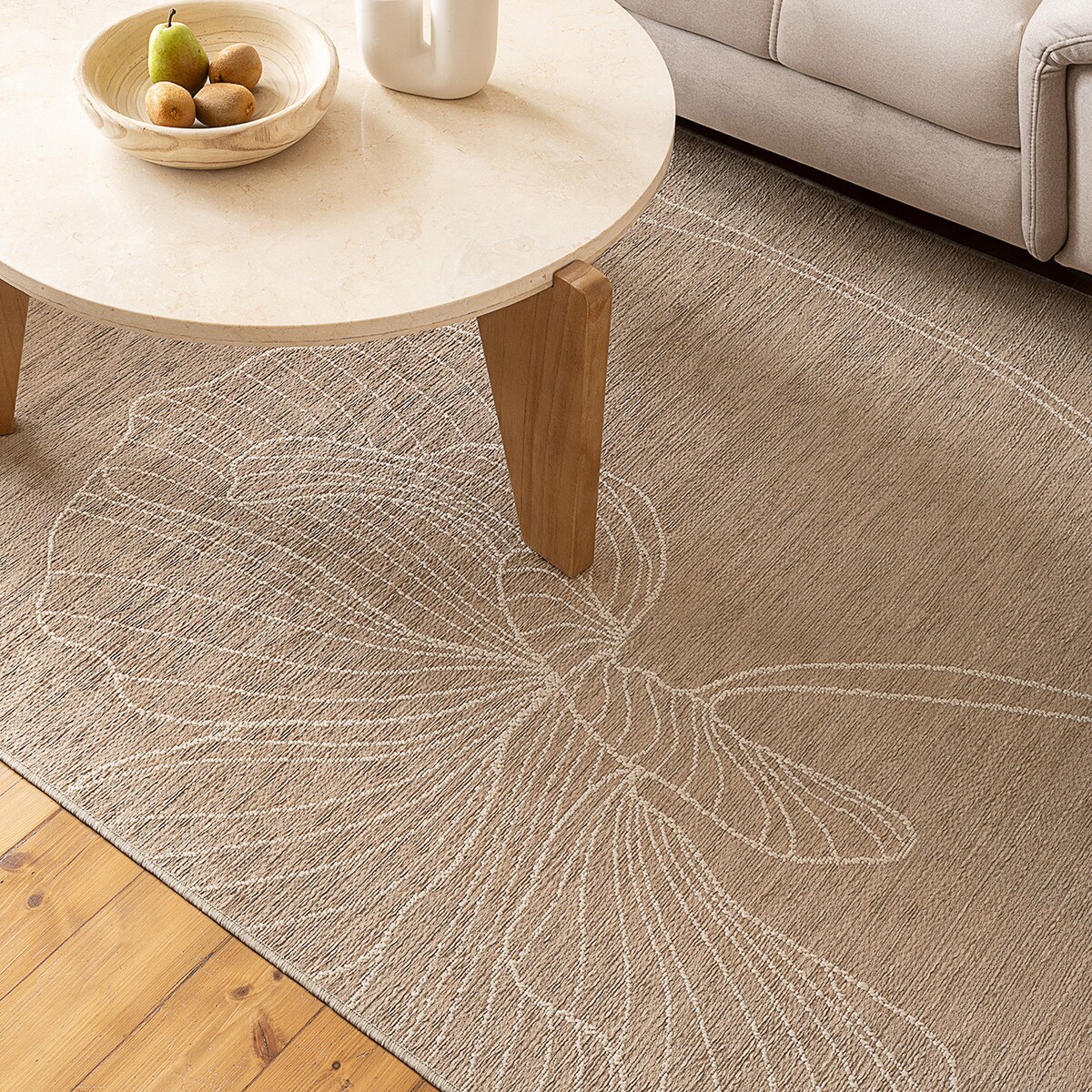 Dywan Velvet beige /sand 160x230cm, 160 x 230 cm