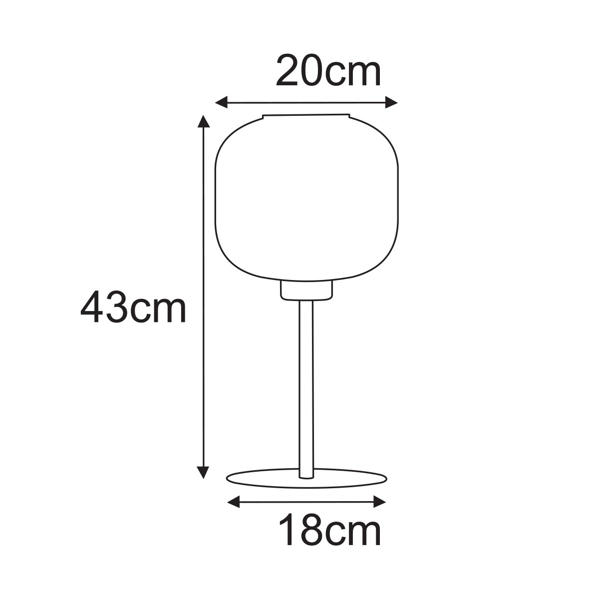 Lampka stołowa K-5656 z serii CLARK