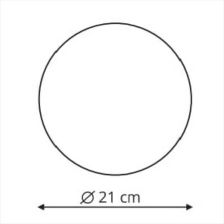 LAMPA sufitowa PLATILLO LP-8102/1C-12W GD Light Prestige okrągła OPRAWA metalowa moon LED 12W 3000K plafon złoty