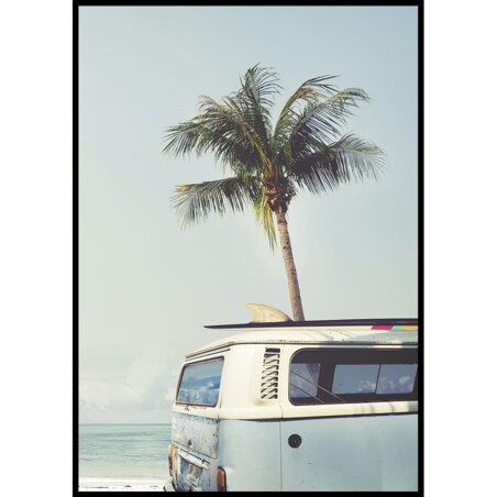 plakat niebieski van 30x40 cm