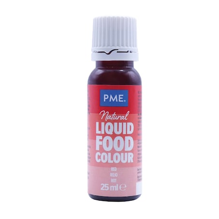 PME Naturalny barwnik spożywczy w płynie 25 ml czerwony
