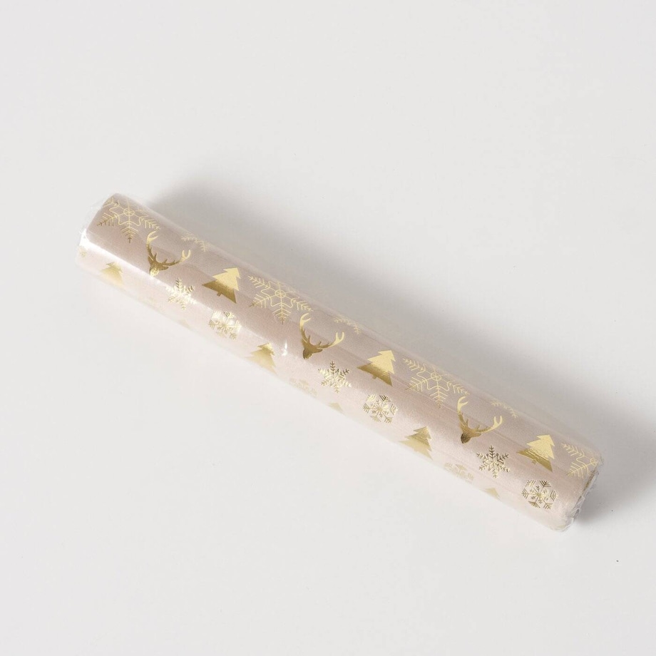 Bieżnik z poliestru ze świątecznym motywem NAINA, 152 x 35 cm