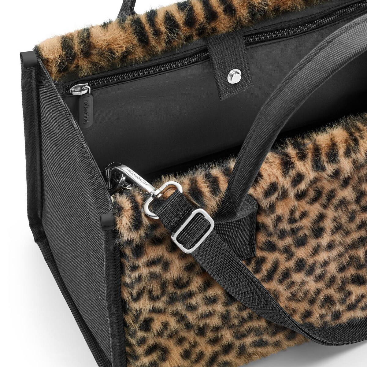 Torba DAILY SHOPPER XS, leo fake fur