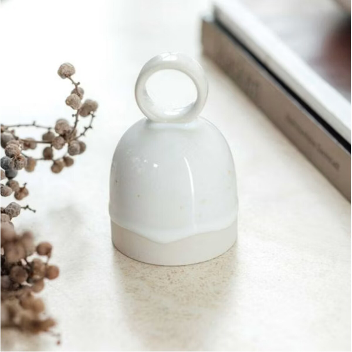 Dekoracja Dzwonek Winter Glow, 6.6 x 6.6 x 9.9 cm, Villeroy & Boch