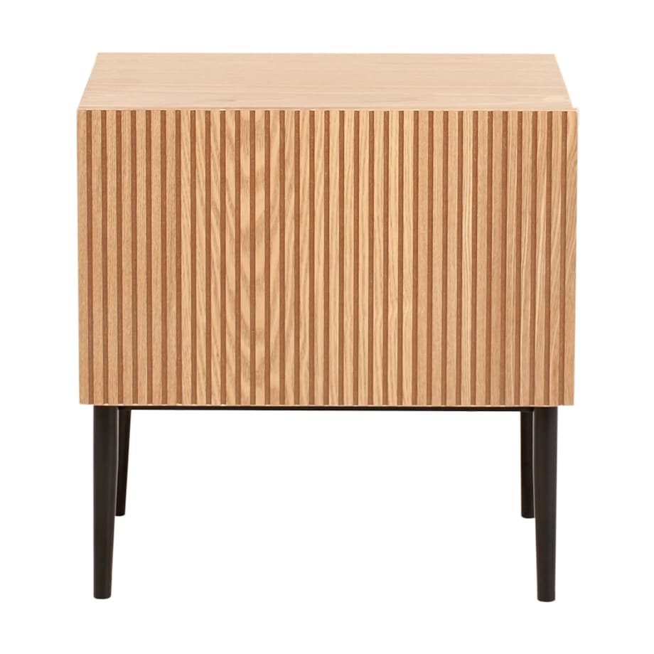 Szafka nocna BLYTHE Drewno Brązowy