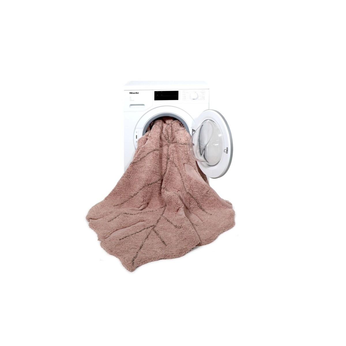 Dywan bawełniany Monstera Vintage Nude 120x180 cm Lorena Canals