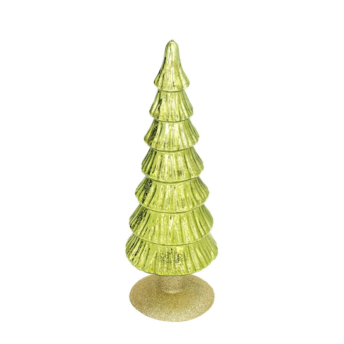 Dekoracja Green Christmas Tree 28cm boże narodzenie, święta, świąteczne, zielony, 9 x 28 cm