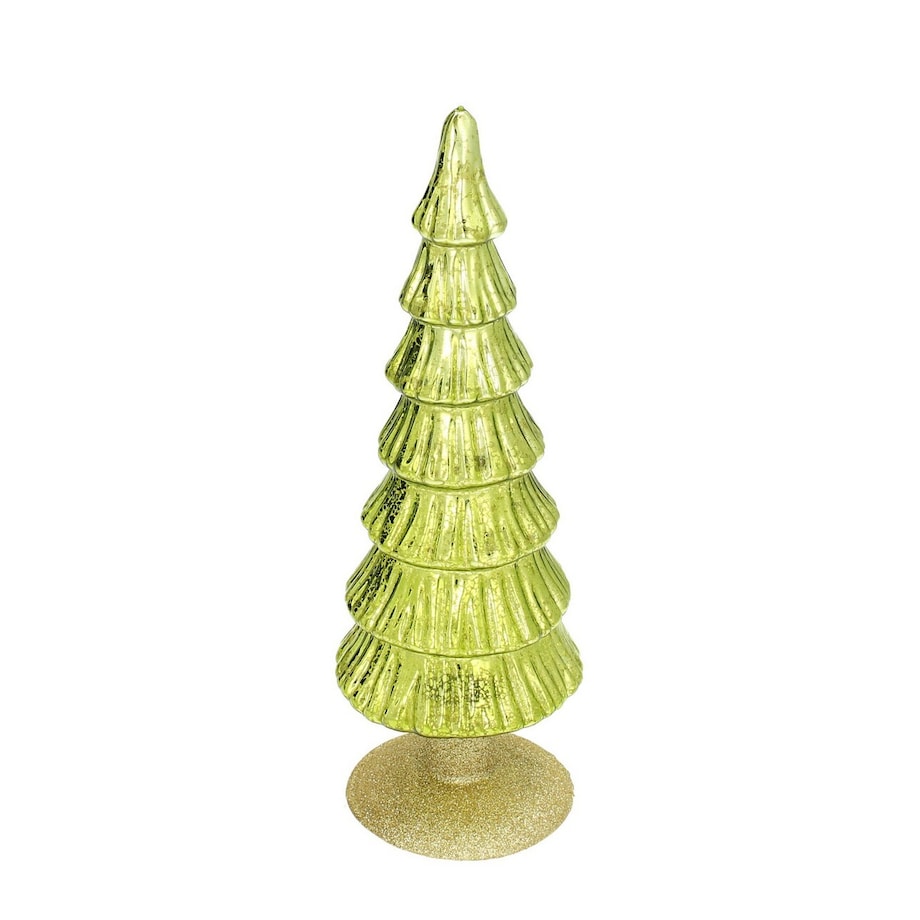 Dekoracja Green Christmas Tree 28cm boże narodzenie, święta, świąteczne, zielony, 9 x 28 cm