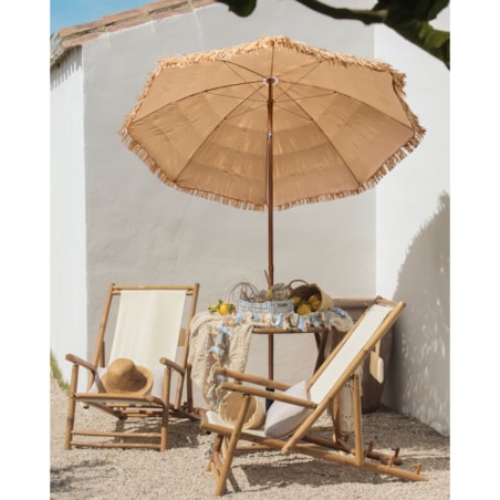 Parasol ogrodowy 175 cm CIVETTA Naturalny