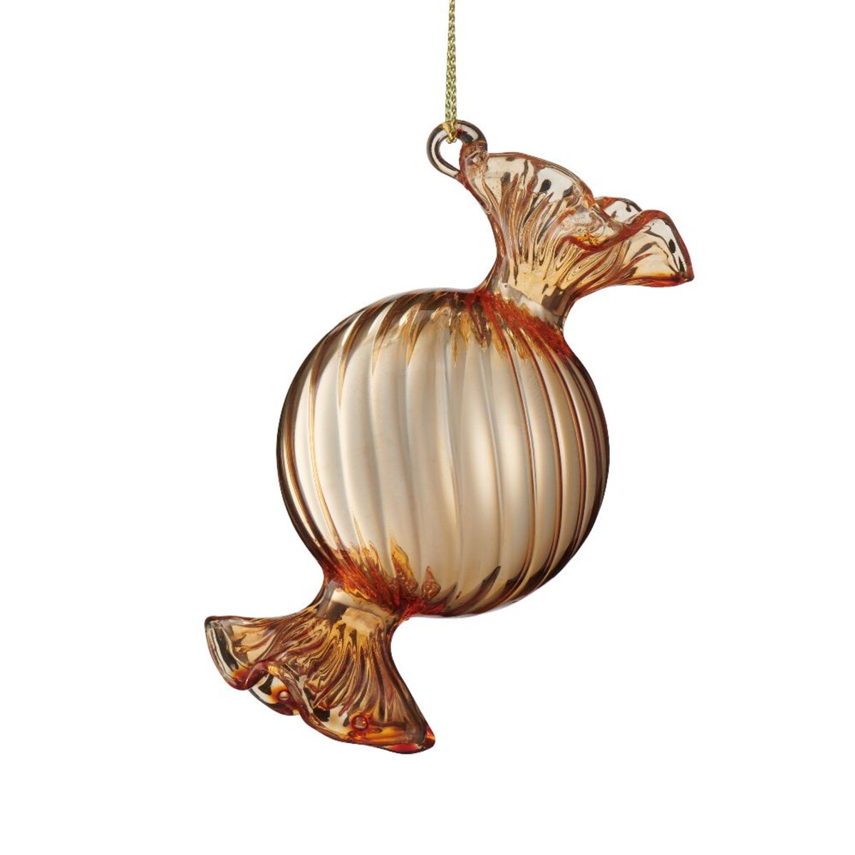 VILLA ITALIA Bombka szklana CUKIEREK gold 9 cm