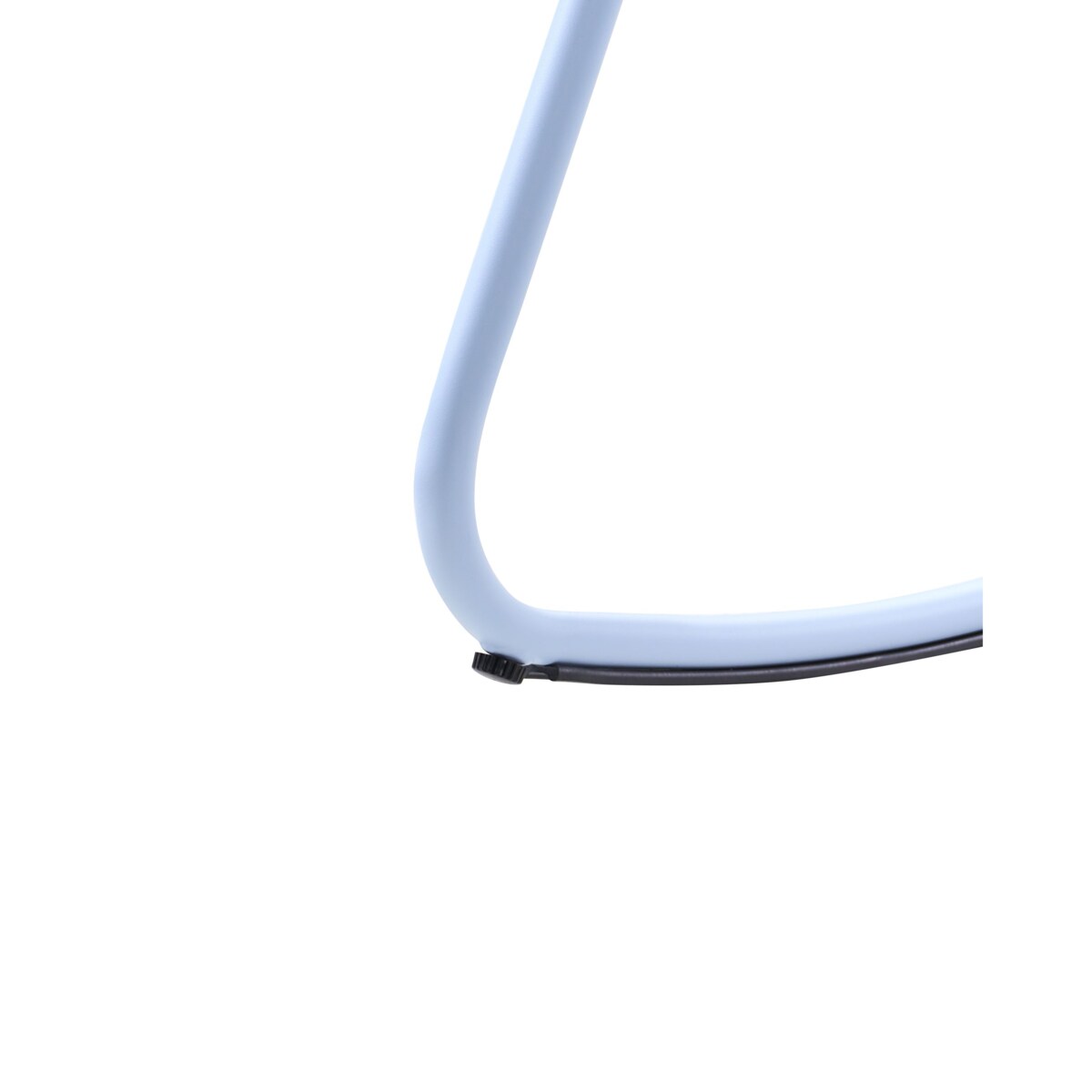 Fotel bujany ogrodowy TURI Metal Błękitny