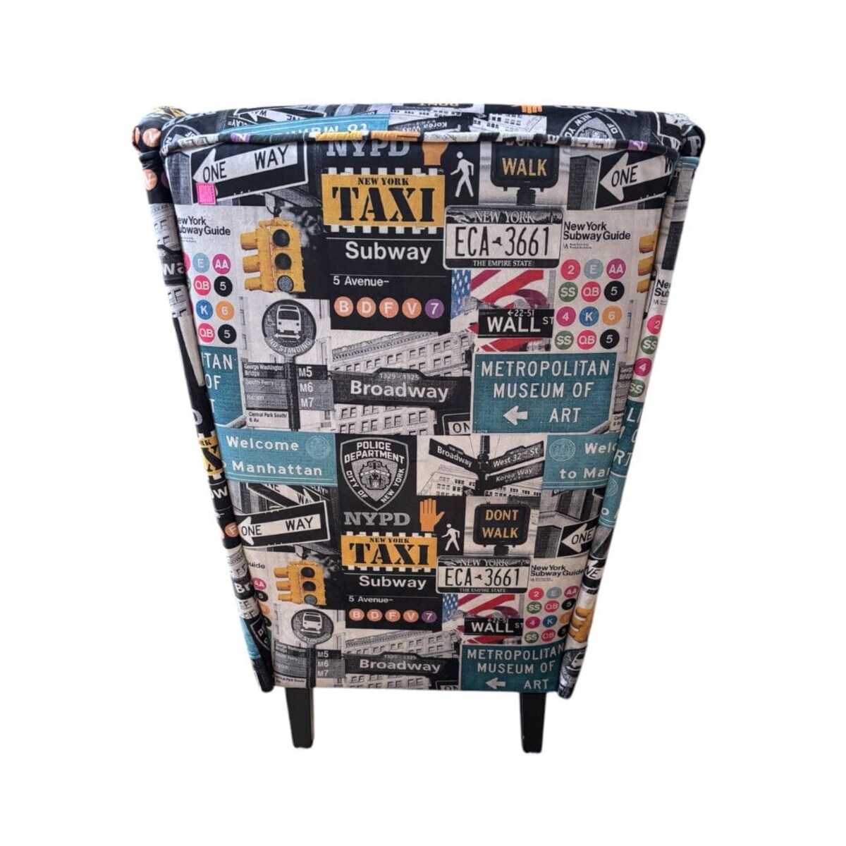 Fotel uszak Nowy Jork