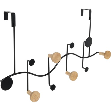 Wiszący wieszak na drzwi, 10 haczyków