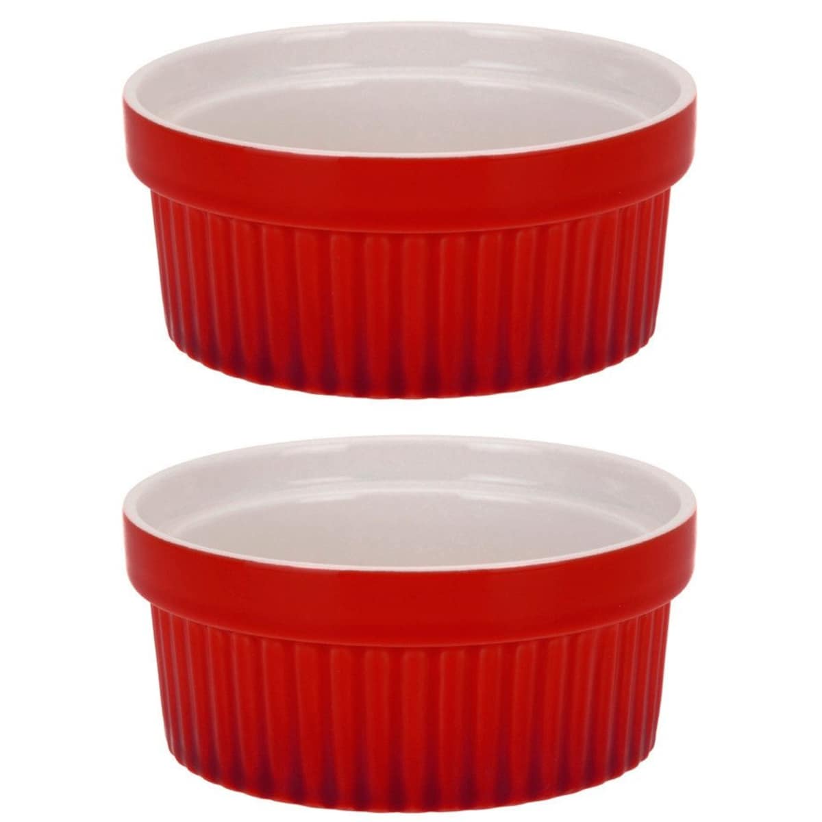 Kolorowe ceramiczne miseczki, kokilki wielofunkcyjne 260 ml - 2szt.