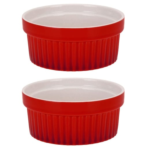 Kolorowe ceramiczne miseczki, kokilki wielofunkcyjne 260 ml - 2szt.