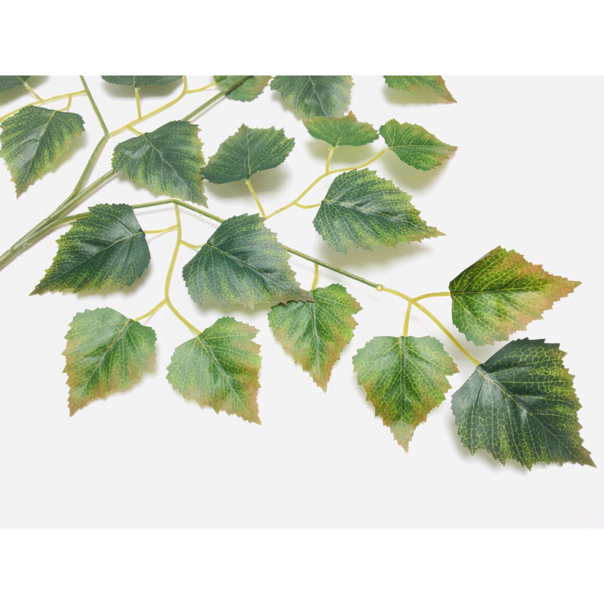 LIŚCIE DO stroika wiązanki gałązka BRZOZA łodyga dodatek DEKORACJA sztuczna