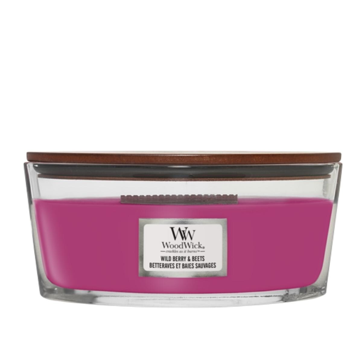 WoodWick świeca Elipsa WILD BERRY & BEETS