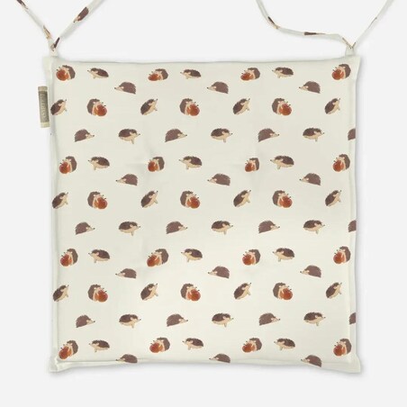 Poduszka świąteczna na krzesło - Jeżyki